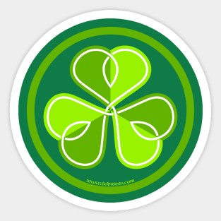 Irish clover Sticker